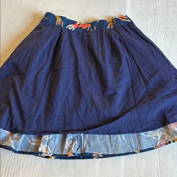ModCloth Women's Synchronized Swimmers 100% Cotton Skirt with Pockets - Picture 11 of 14